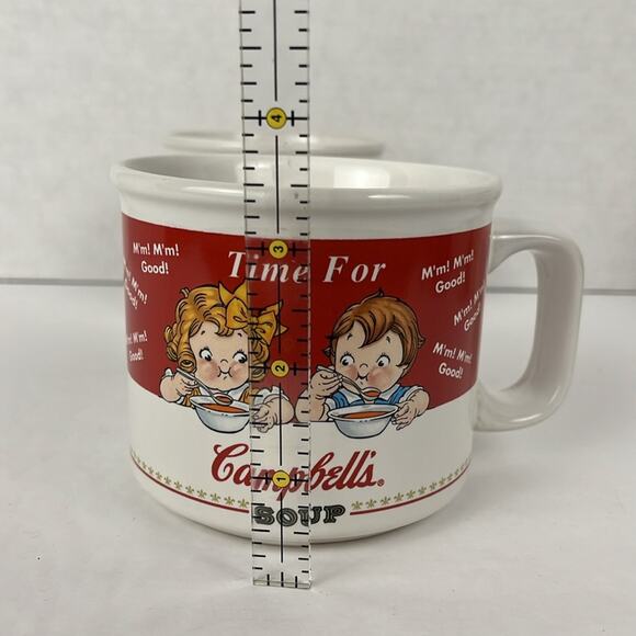Campbell's Soup Mugs Set of 2 Vintage Ceramic - Picture 3 of 7